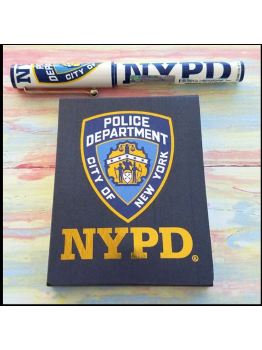 NYPD notebook & pen gift set